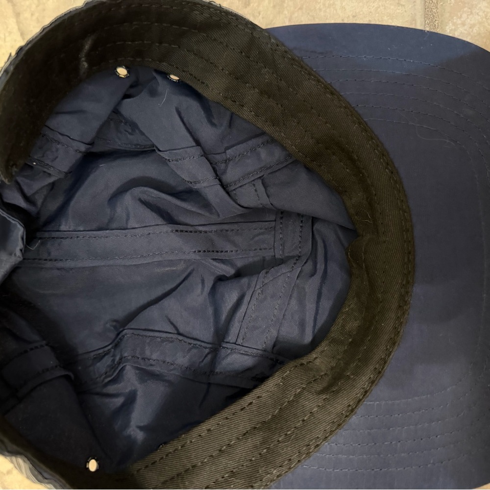 Supreme Navy Cap with White Logo - Picture 5 of 5